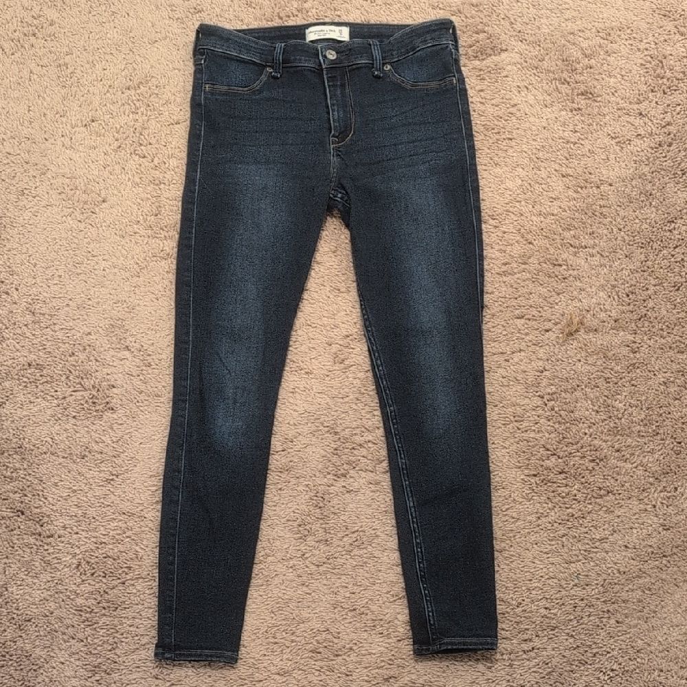 Abercrombie & Fitch Midnight Skinny Jeans